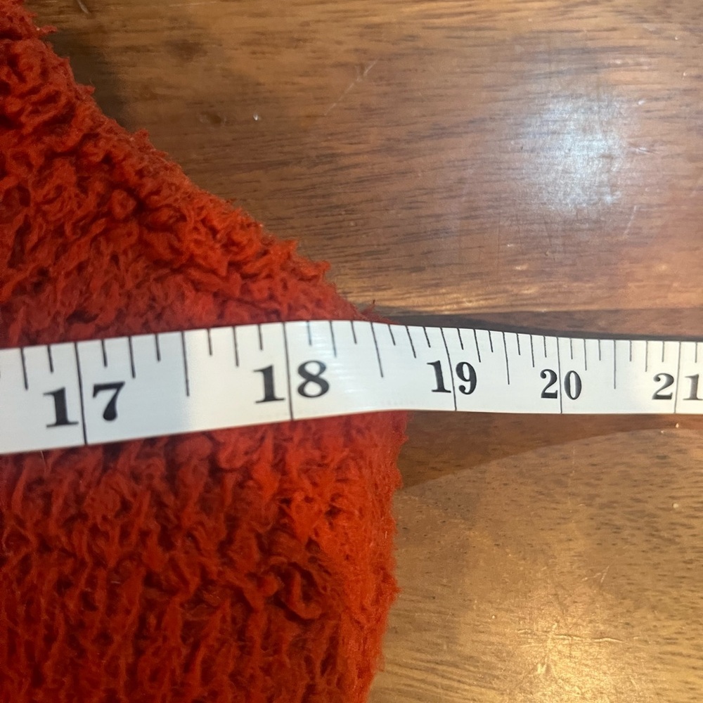 Patagonia NWOT Los Gatos burnt orange fleece Sherpa zip up vest women’s medium - Picture 8 of 9